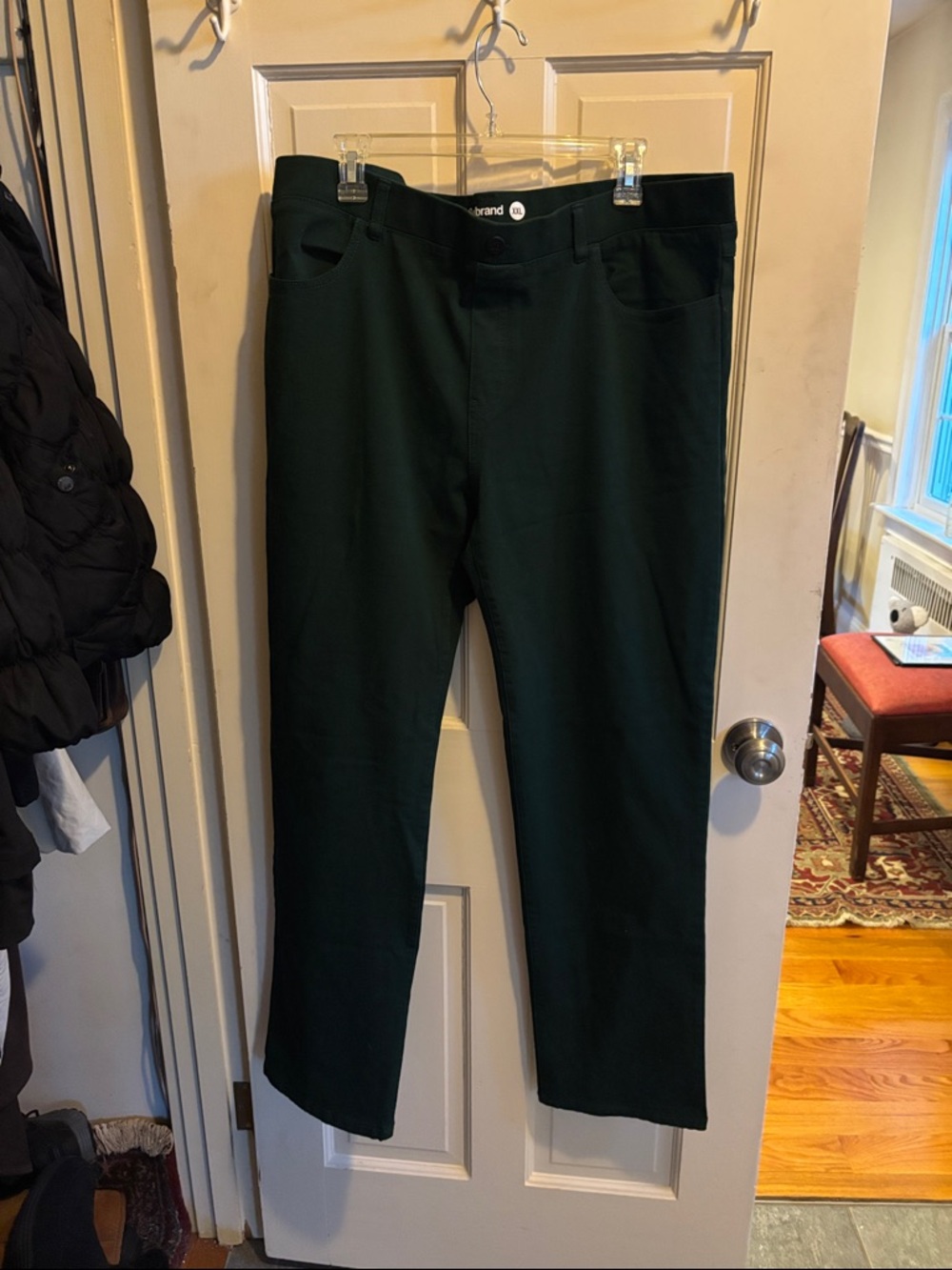 Betabrand 4-Pocket DPYP Denim XXL 
Dark Green